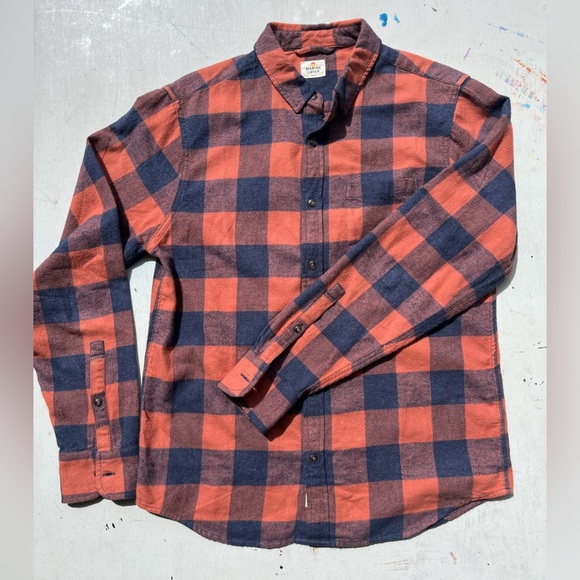 Men's Marine Layer Shirt Multicolor Button-Down S Logo Preppy Quiet Luxury Norm - Picture 9 of 15